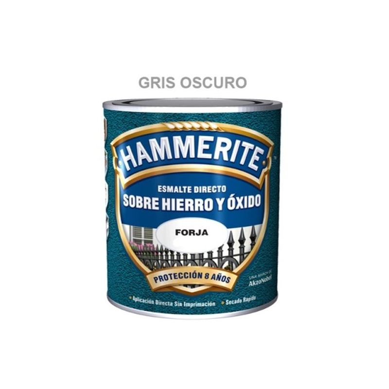 ESMALTE ANTIOXI. FORJA 750 ML GR/OS EXT. HAMMERITE
