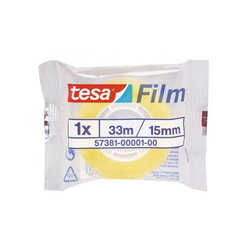 CINTA ADH 15MMx 33MT ESCR/OFI T.FILM TESATAPE