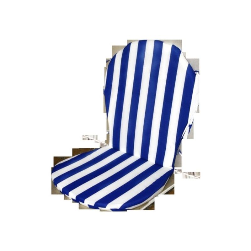 COJIN SILLA MONOB. R/BAJO 35X82X3CM BL/AZ MD TEPLAS
