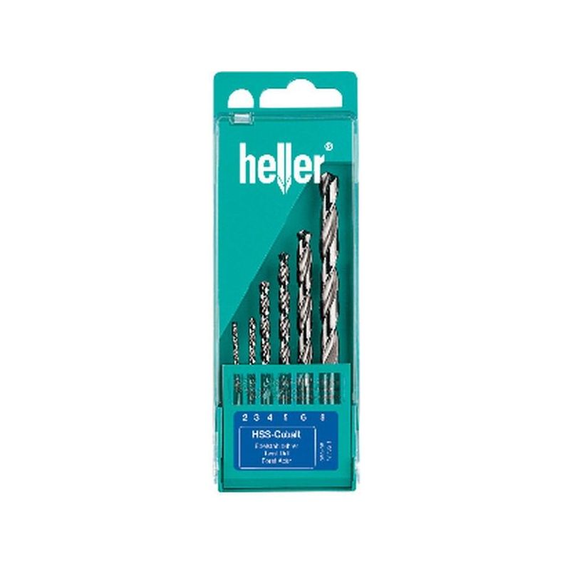 BROCA MET RECT HSS 02-08 MM DIN338 06PZ AC HELLER