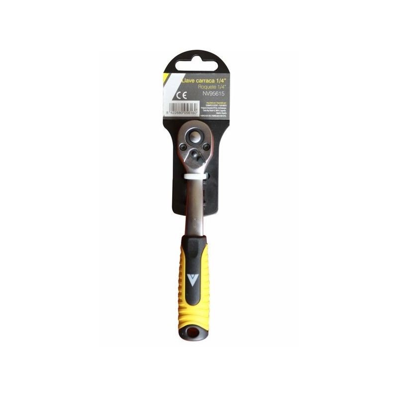 LLAVE CARRACA REVERS. 1/4&quot; 72 DIENT. M/BIM C.V. NIVEL