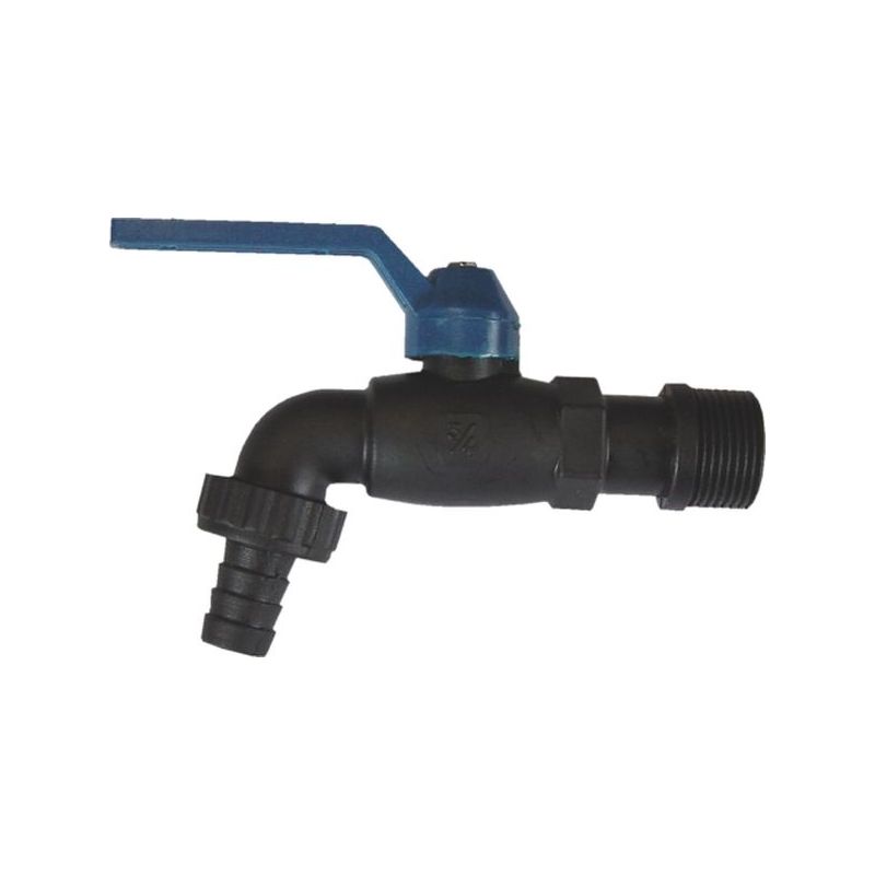 GRIFO JARD CURVO 3/4&quot; PALANCA NYL NCH