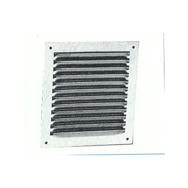 REJILLA VENT PLANA 170X170MM ALU ALUM VERWAL