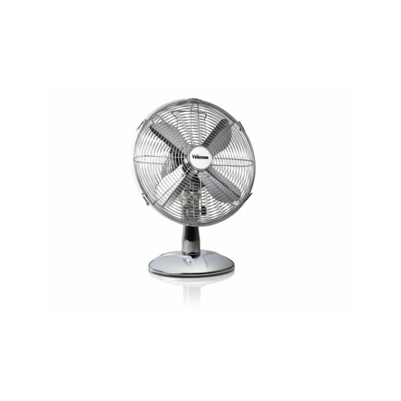 VENTILADOR SOBREMESA 30CM 35W-3V OSCILANTE INOX TRISTAR