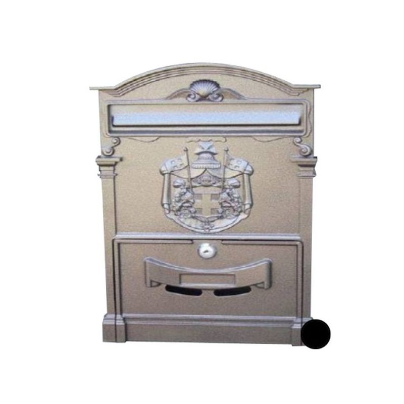 BUZON EXTER. 25X8X40,8CM NATUUR ALU NE IMPERIO NT97366