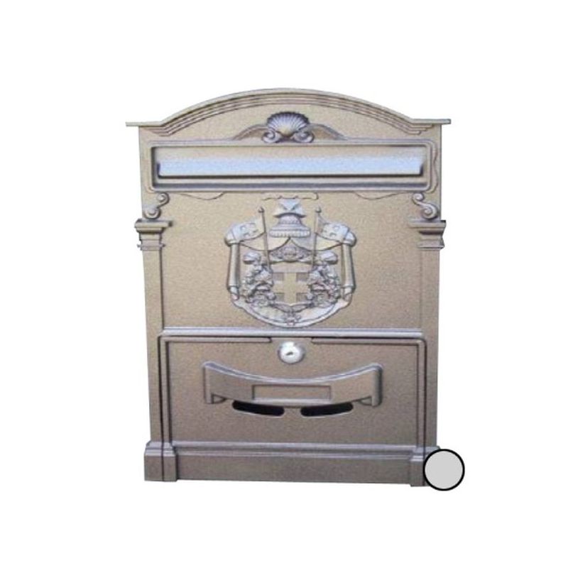 BUZON EXTER. 25X8X40,8CM NATUUR ALU GR IMPERIO NT97368