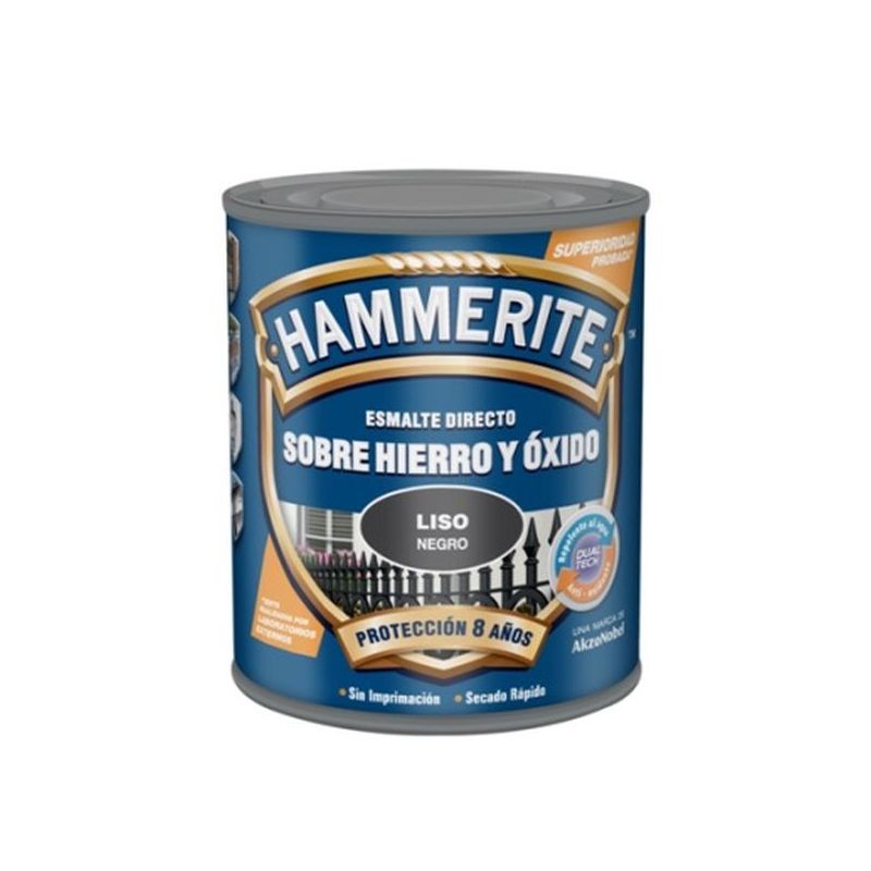 ESMALTE ANTIOXI. BRI. 2,5 LT NE EXT. HAMMERITE
