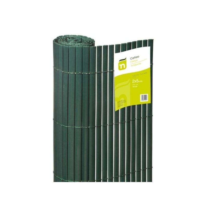 CAÑIZO OCULT. 2X5 MT 1/2C NATUUR PVC VER NT94879