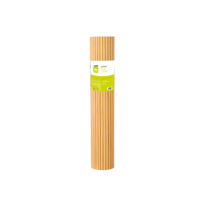 CAÑIZO OCULT. 1,5X5 MT 1/2C NATUUR PVC NAT NT98481