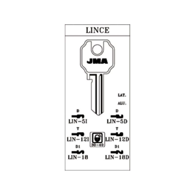 LLAVE CILINDRO EN BRUTO JMA AC LIN-12I
