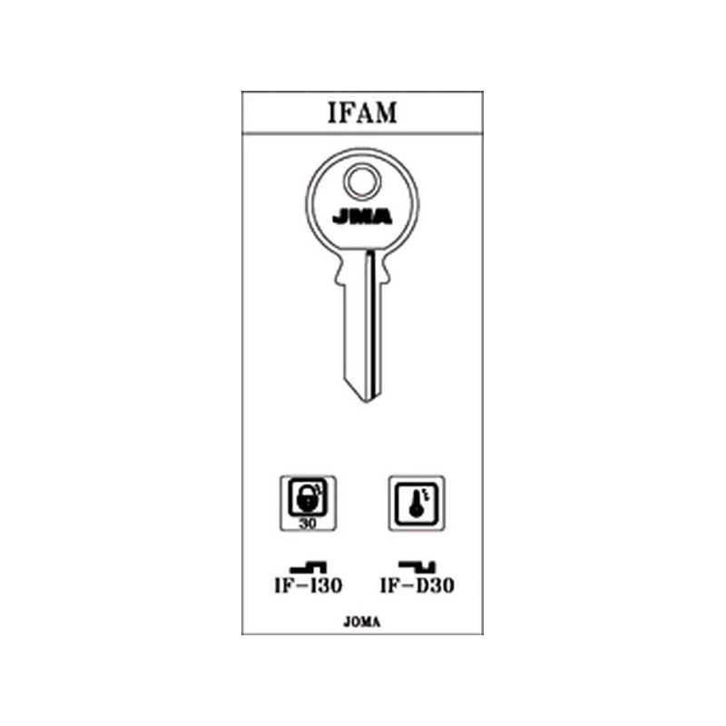 LLAVE CILINDRO EN BRUTO JMA AC IF-D30