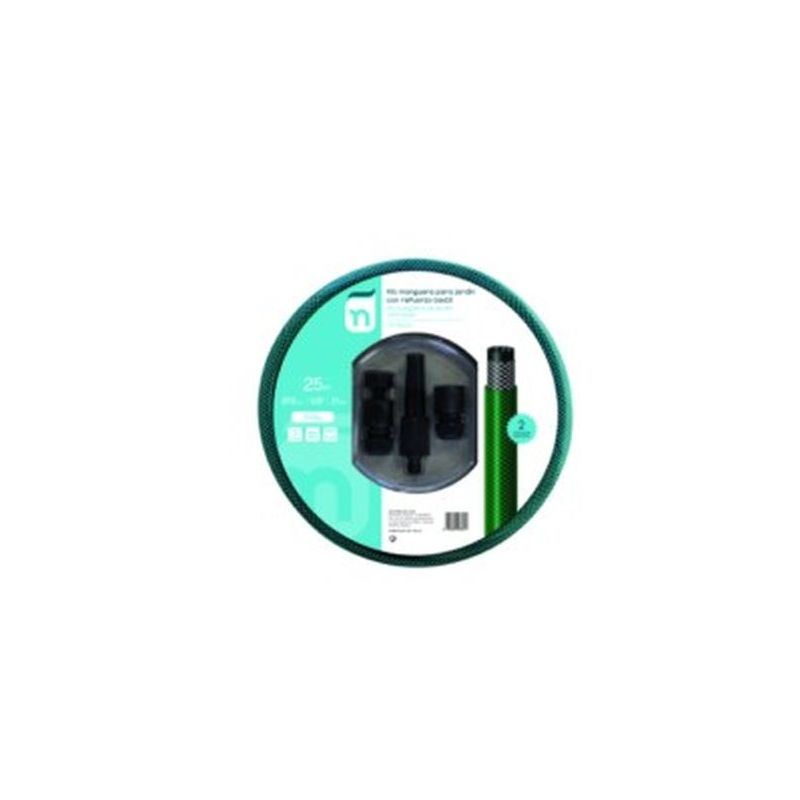 MANGUERA RIEGO 25MT-15 3C NATUUR VER EASY TRENZ +ACC NT99217