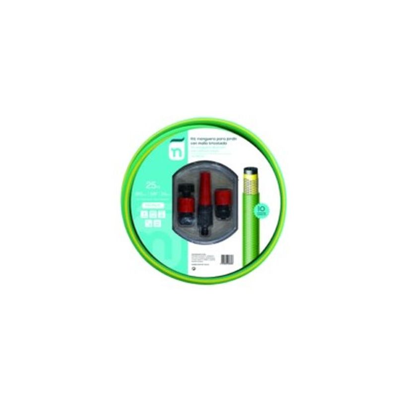 MANGUERA RIEGO 25MT-15 4C NATUUR VER PERFE TRIC +ACC NT99223
