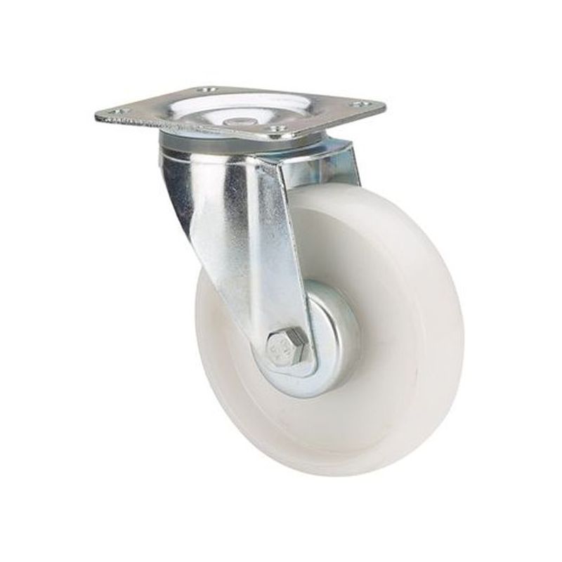 RUEDA GIR 100MM TW0197 PL. 150KG POL BL ALEX
