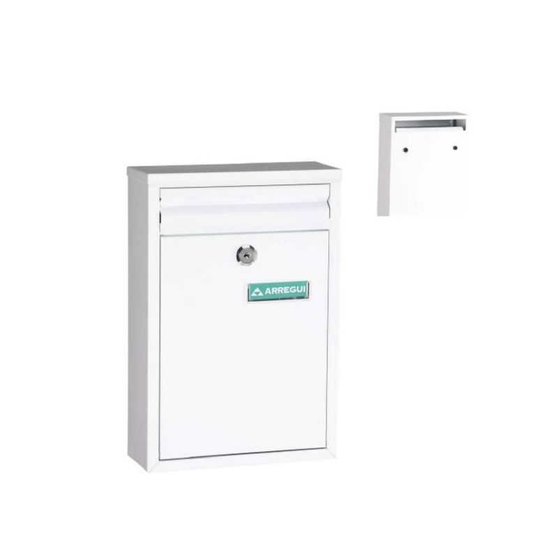 BUZON EXTER. 320X220X80MM VERT ARREGUI AC BL ZAGUAN E5751