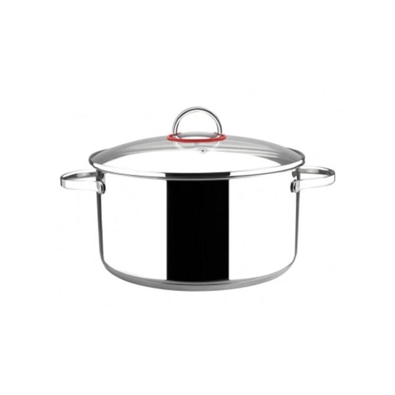 OLLA ALTA 18CM C/TAPA INOX MAGEFESA