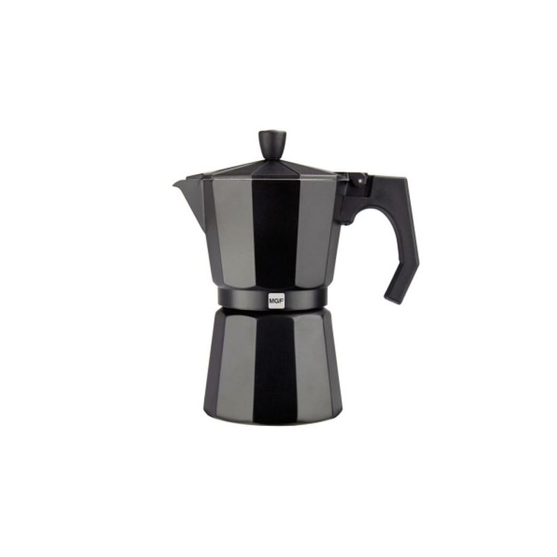 CAFETERA ITALIANA 06TZ ALU NE KENIA NOIR MAGEFESA