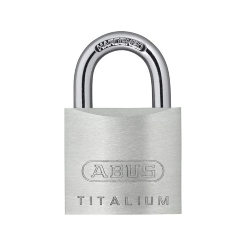 CANDADO SEG 30MM ARCO CORTO LL.IGUAL ALU TITALIUM ABUS
