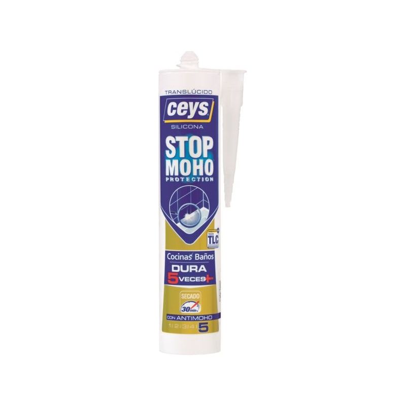 SILICONA ACIDA CO/BAÑ A/M TR. STOP MOH XP CEYS 280 ML