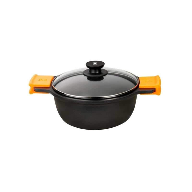 CACEROLA ALTA 24CM C/TAPA IND AL/FU EFFICENT BRA