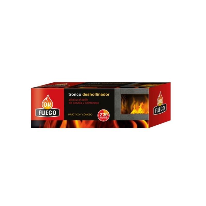DESHOLLINADOR ESTUFA LEÑO 1,5KG OK FUEGO