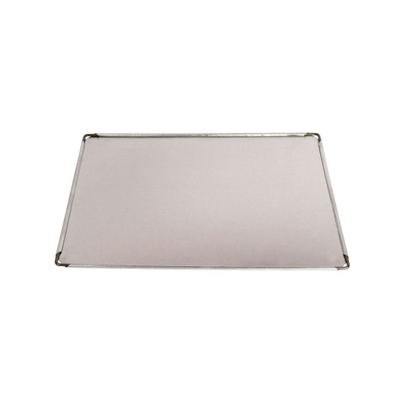 BANDEJA/LATA HORNO 34X48X0,5CM C/BORDON ALU ALUM VILLARINOX