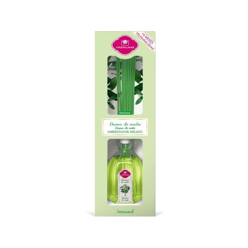 AMBIENTADOR HOG DAMA DE NOCHE 180ML MIKADO CRISTALI.