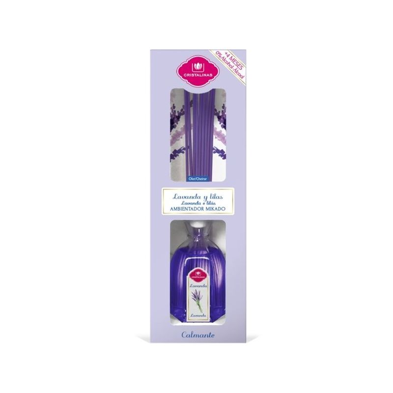 AMBIENTADOR HOG LAVANDA 180ML MIKADO CRISTALI.