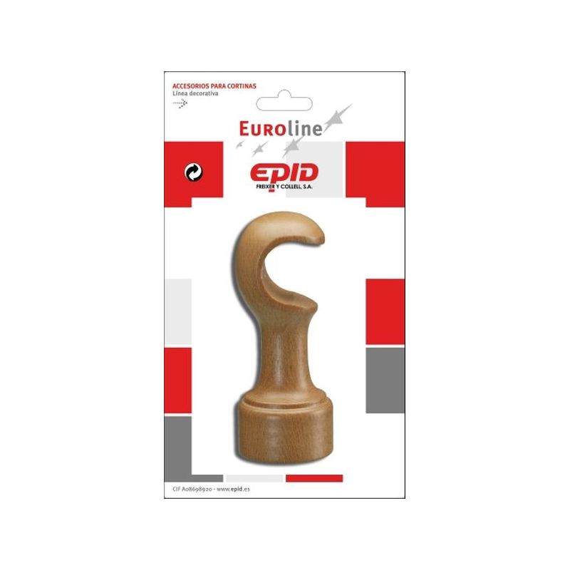 SOPORTE BARRA CORT 29MM FRONTAL MAD NAT EPID