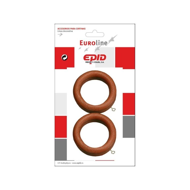 ANILLA CORTINA 29MM HOGAR MAD AVELL. EPID 6 PZ