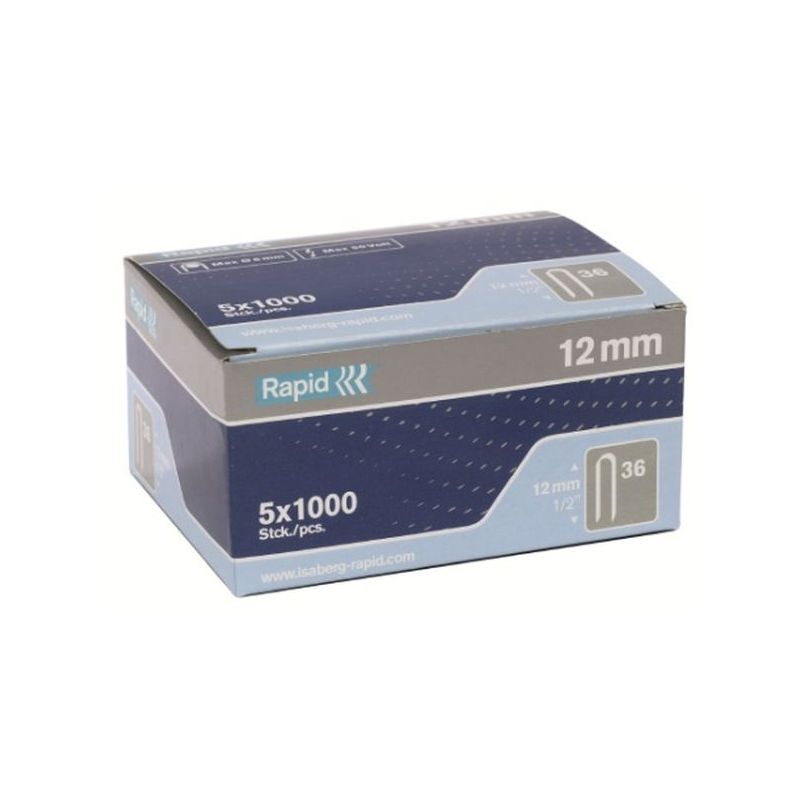 GRAPA ELEC CABLE 12MM N§36 RAPID 5.000 PZ