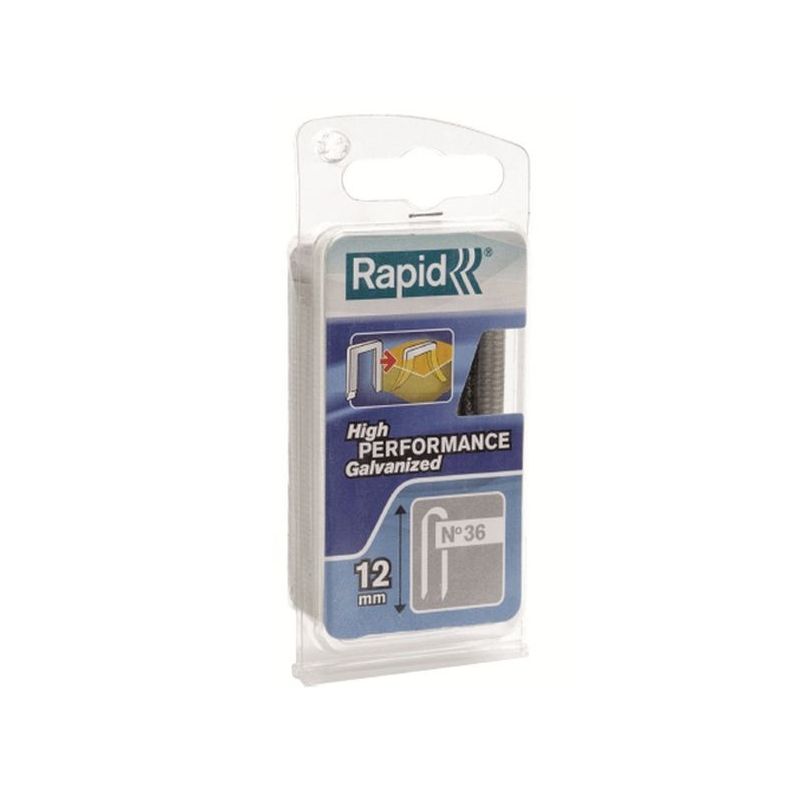 GRAPA ELEC CABLE 12MM N§36 RAPID 864 PZ