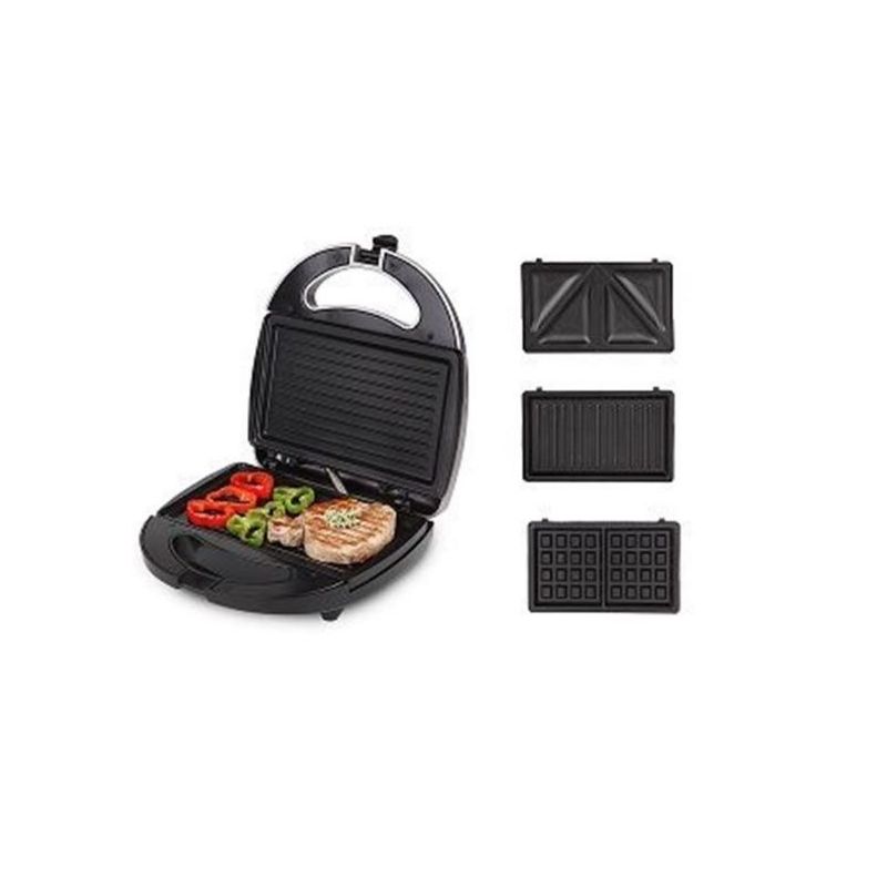 SANDWICHERA MULTIFUNCION 3EN1 800W SW-7550 ORBEGOZO