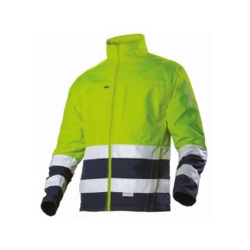 CORTAVIENTOS TRABAJO L TOTAL POLAR AZ/AM SOFTEC-Y AL.VIS. SF