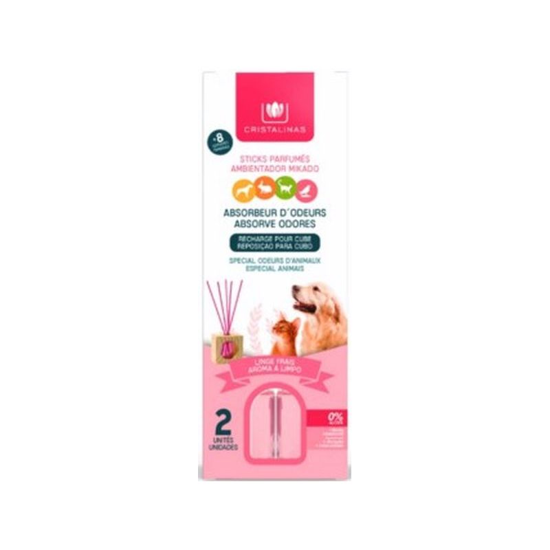 AMBIENTADOR HOG 30ML AROMA LIMPIO CRISTALI. ROSA MIKADO ABSO