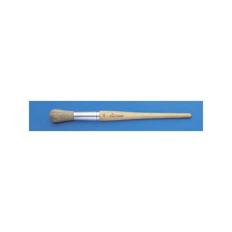 PINCEL PINT RDO N§20 CABO LATA M/MADERA RULO PLUMA