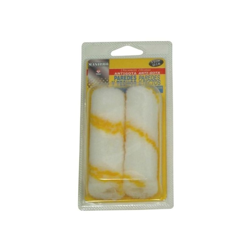 RODILLO PINT MINI 2 PZ 11 CM ANTIGOTA RECAMBIO RULO PLUMA