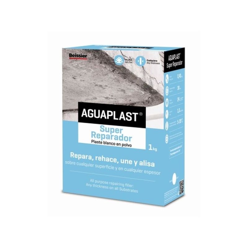 MASILLA REST. SUPER REPARADORA 1 KG AGUAPLAST