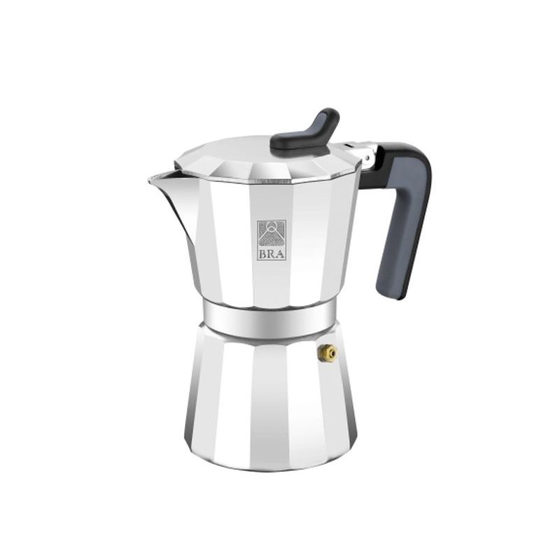 CAFETERA ITALIANA 12TZ ALU DE LUXE BRA