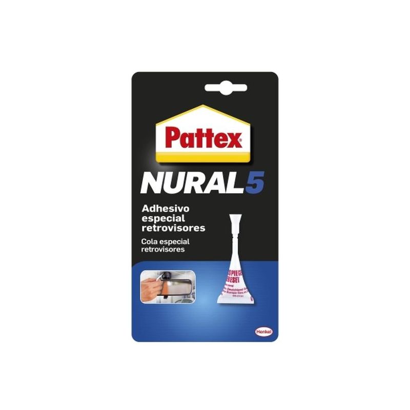 ADHESIVO RETROVISORES 0,5 ML NURAL 5 PATTEX