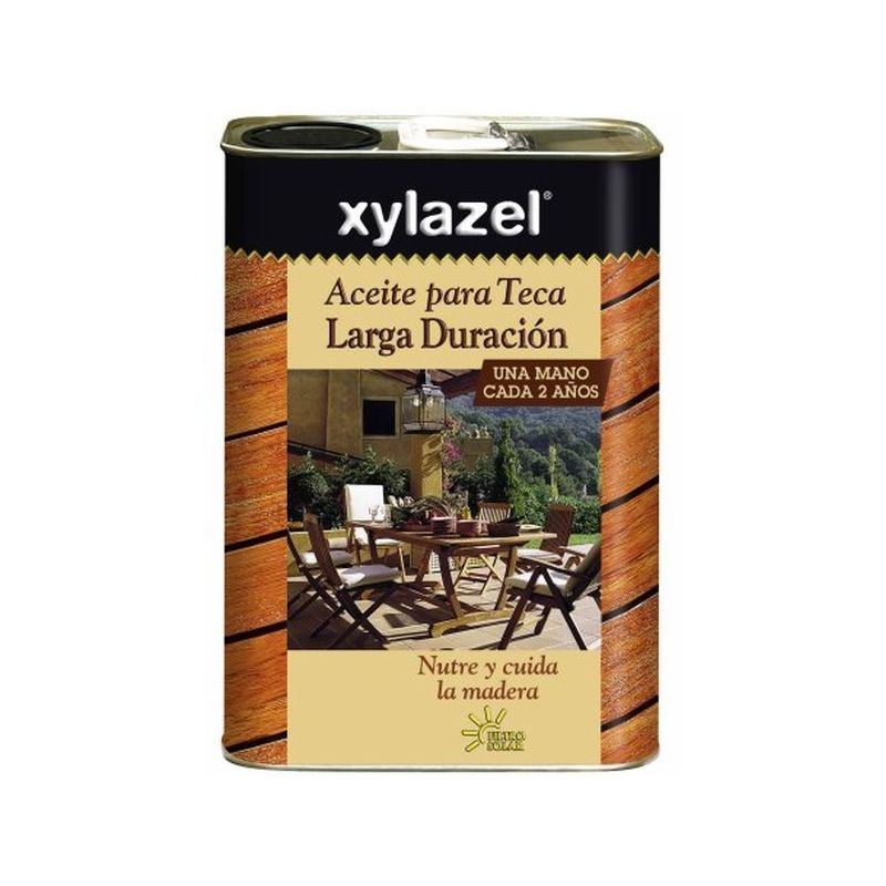 ACEITE TECA PROTECTOR LARGA DURAC. TECA CLARO XYLAZEL 750 ML