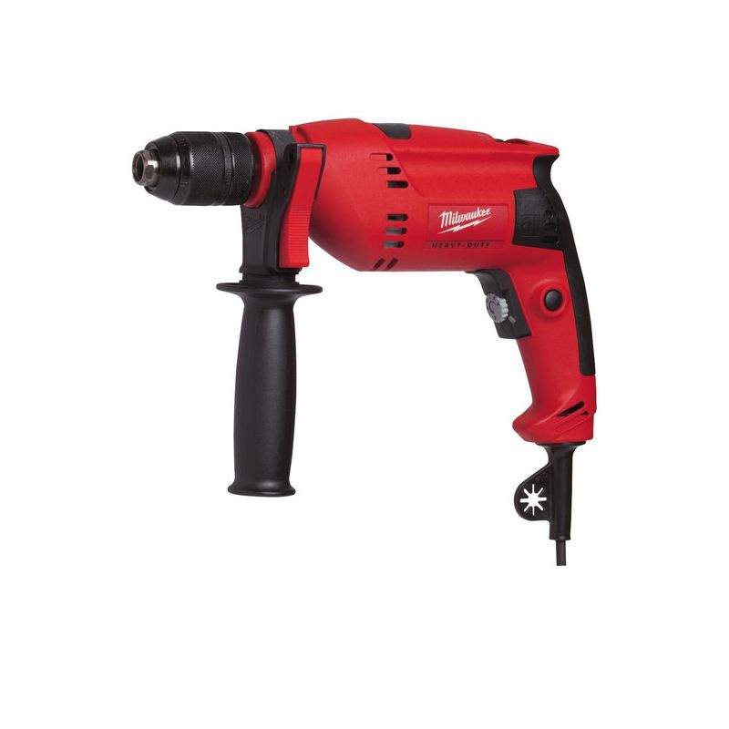 DE13RP Taladro rotativo de 630W, 1 velocidad, portabrocas automático 1,5-13mm, par máximo 59Nm, con embrague