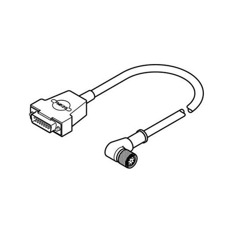 Cable encoder NEBM-M12W8-E-20-N-S1G15