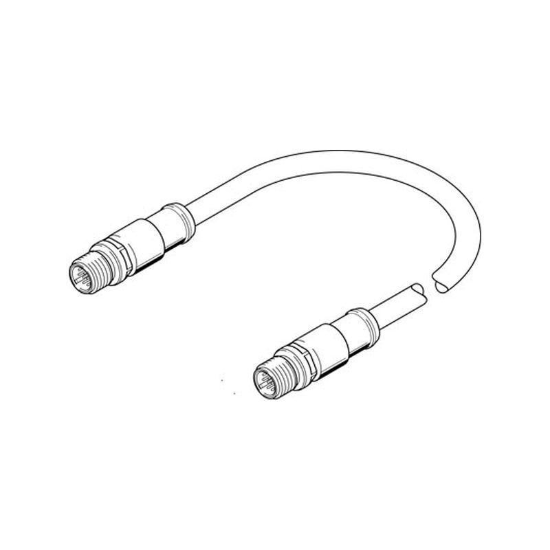Cable.conexión NEBS-SM12G12-E-0.3-N-M1&amp;