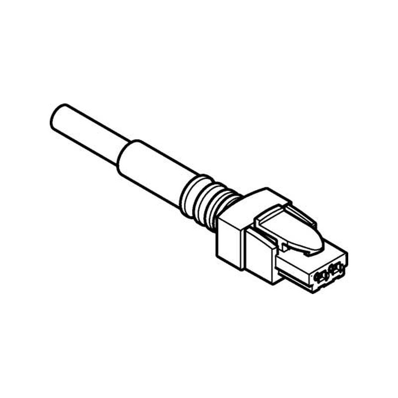 Zóc. con cable NEBV-HSG2-P-2.5-N-LE2