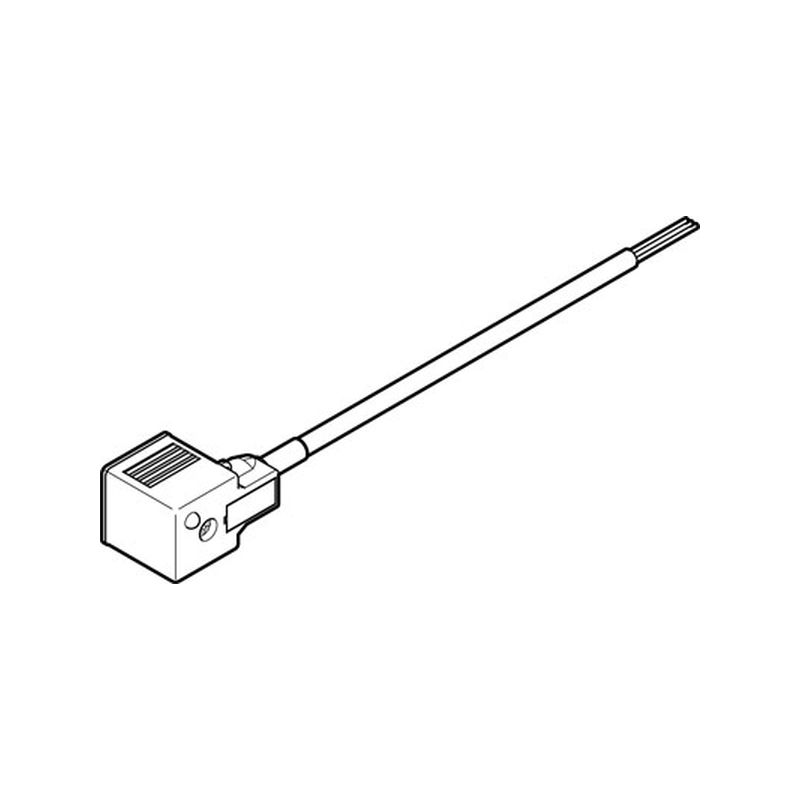 Cable.conexión NEBV-A1W3-K-0.6-N-LE3