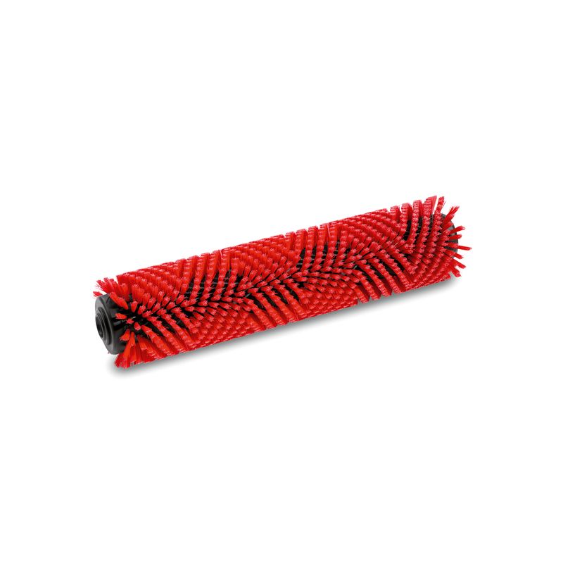 Cepillo cilíndrico, medio, rojo, 350 mm