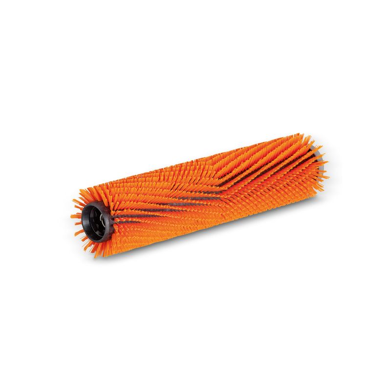 Cepillo cilíndrico, alto-profundo, naranja, 400 mm