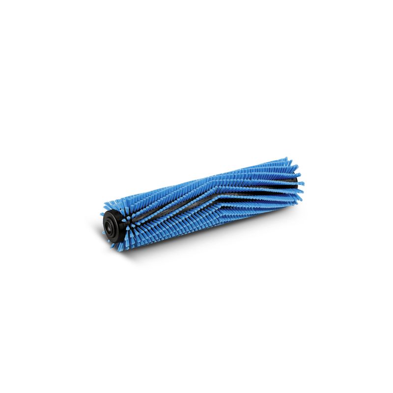 Cepillo cilíndrico, blando, azul, 400 mm