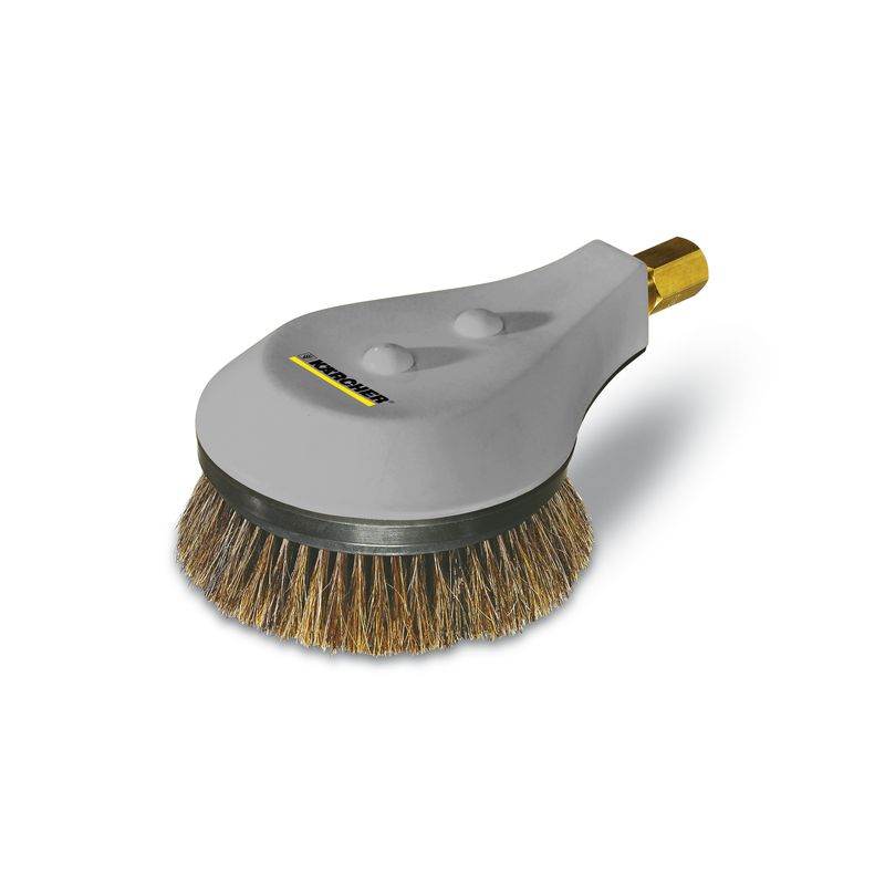 Cepillo de lavado giratorio para equipos &lt; 800 l/h, cerdas de pelo natural